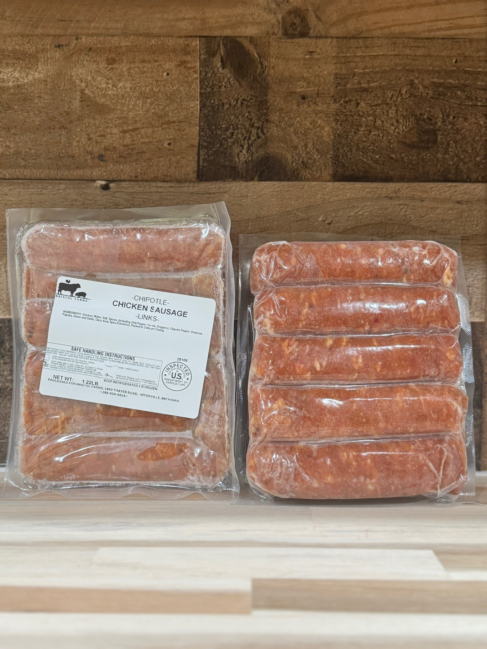 Chipotle Chicken Brats