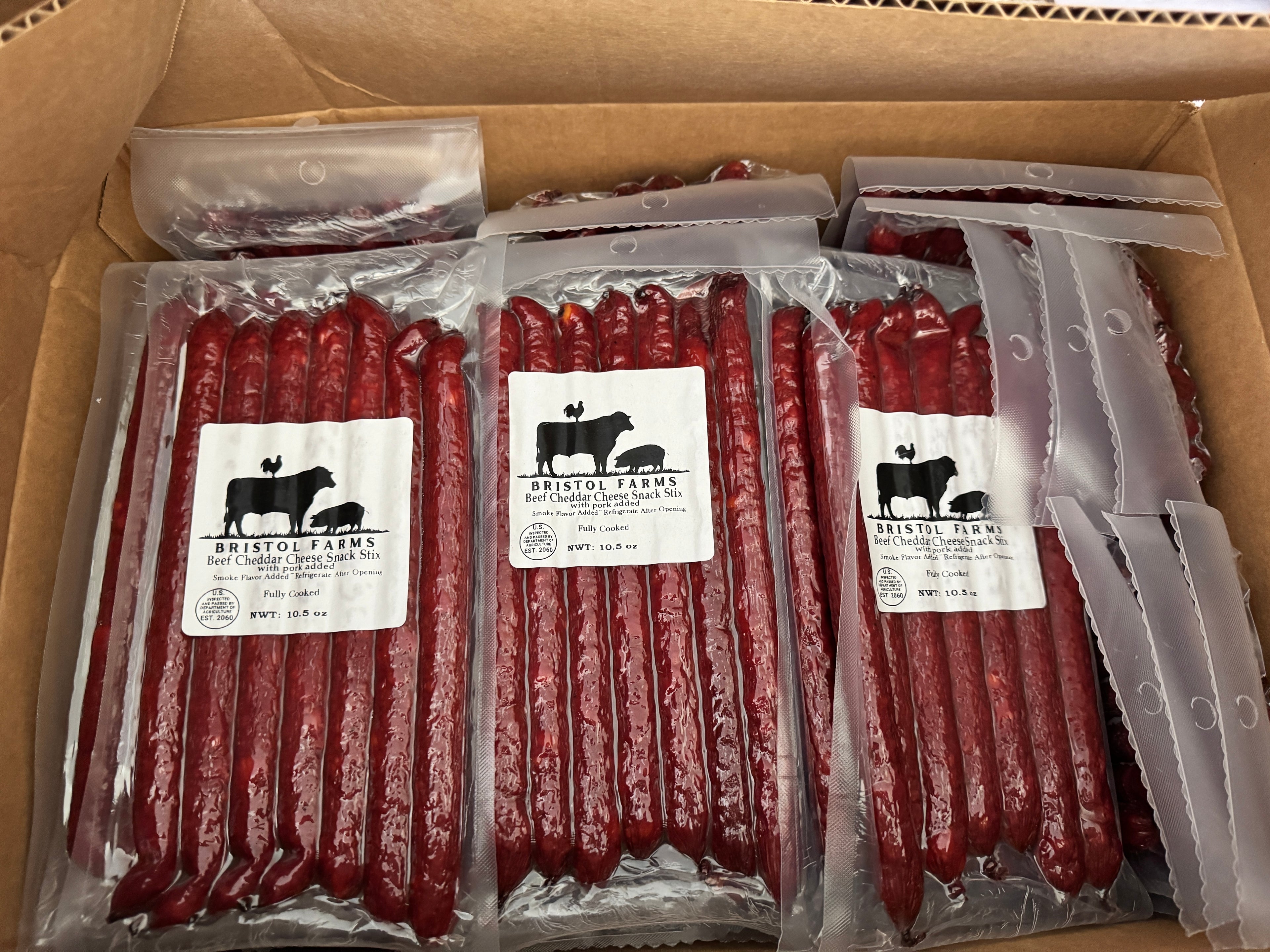 Cheddar Cheese Snack Sticks